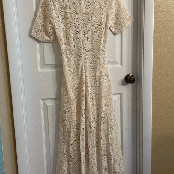 Maje Ridora Crochet Cut Out Dress SZ 42 NWT - Picture 5 of 6